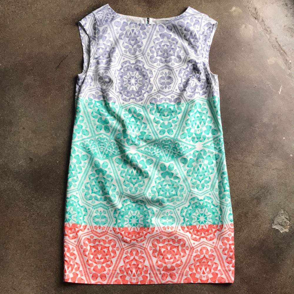 The Limited Colorful Kaleidoscope Dress